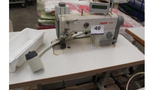 naaimachine PFAFF 1181, werking niet gekend
